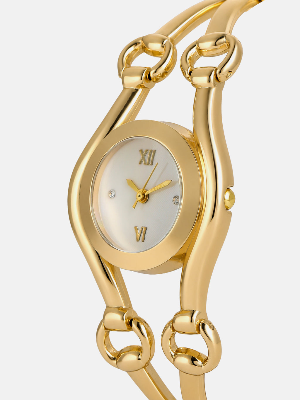 The Eclipse Oval Watch - Gold