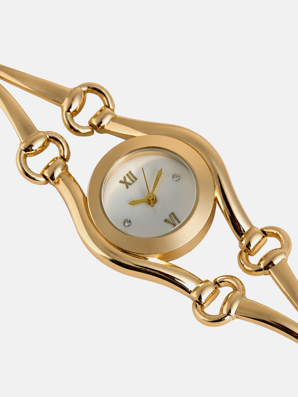 The Eclipse Oval Watch - Gold