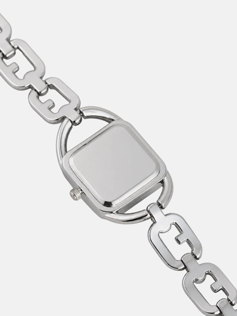 The Crystal Edge Watch - Silver