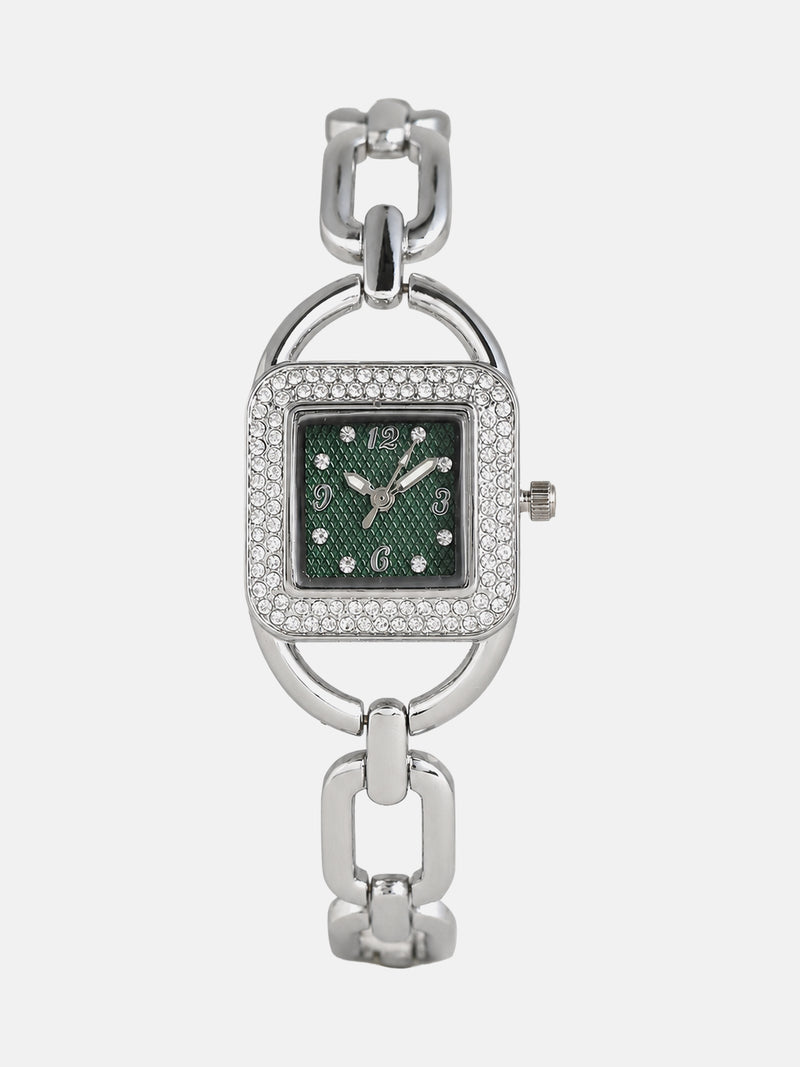 The Crystal Edge Watch - Silver