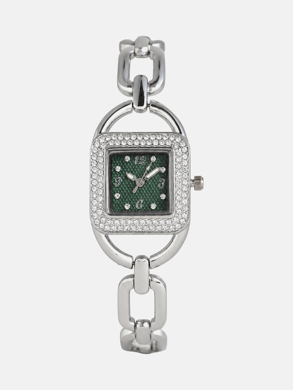 The Crystal Edge Watch - Silver