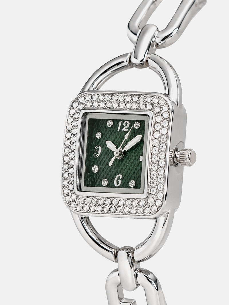 The Crystal Edge Watch - Silver