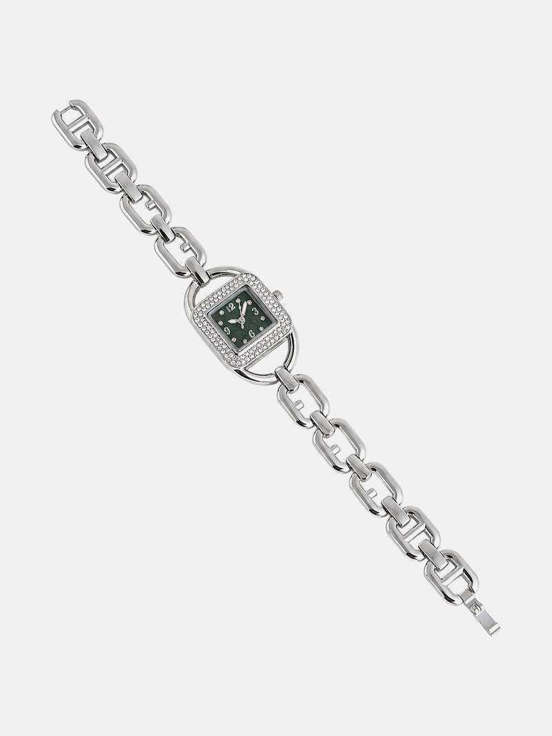 The Crystal Edge Watch - Silver