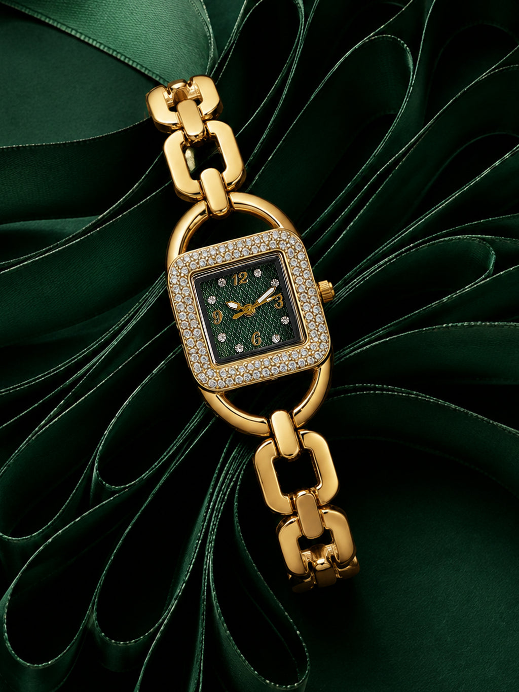 The Crystal Edge Watch - Gold