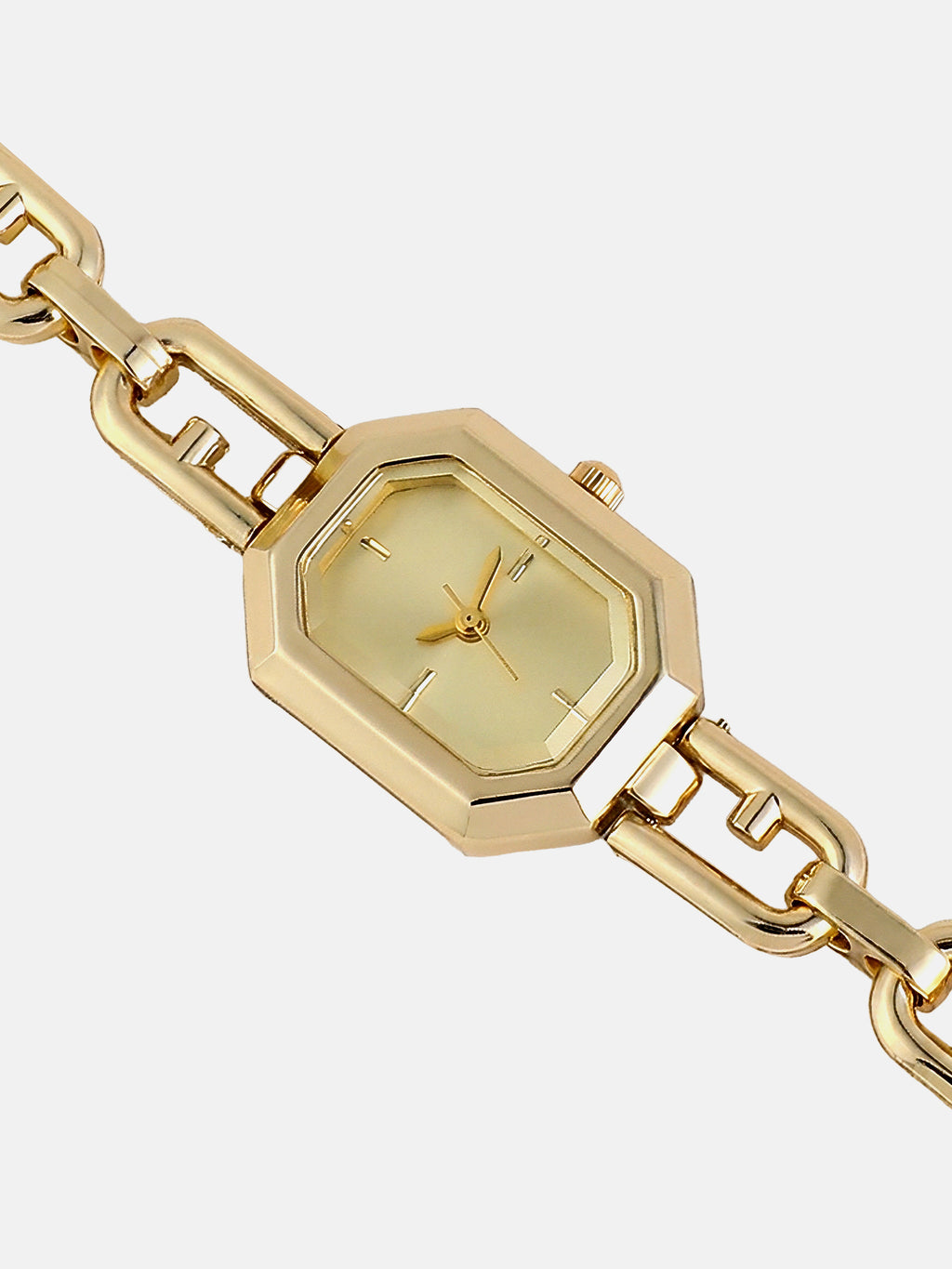 The Belle Rectangle Watch - Gold