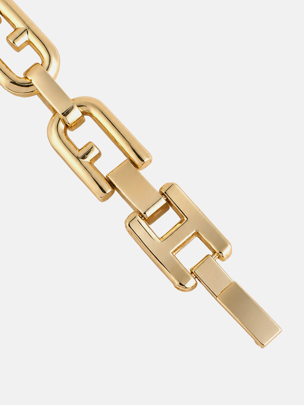 The Belle Rectangle Watch - Gold