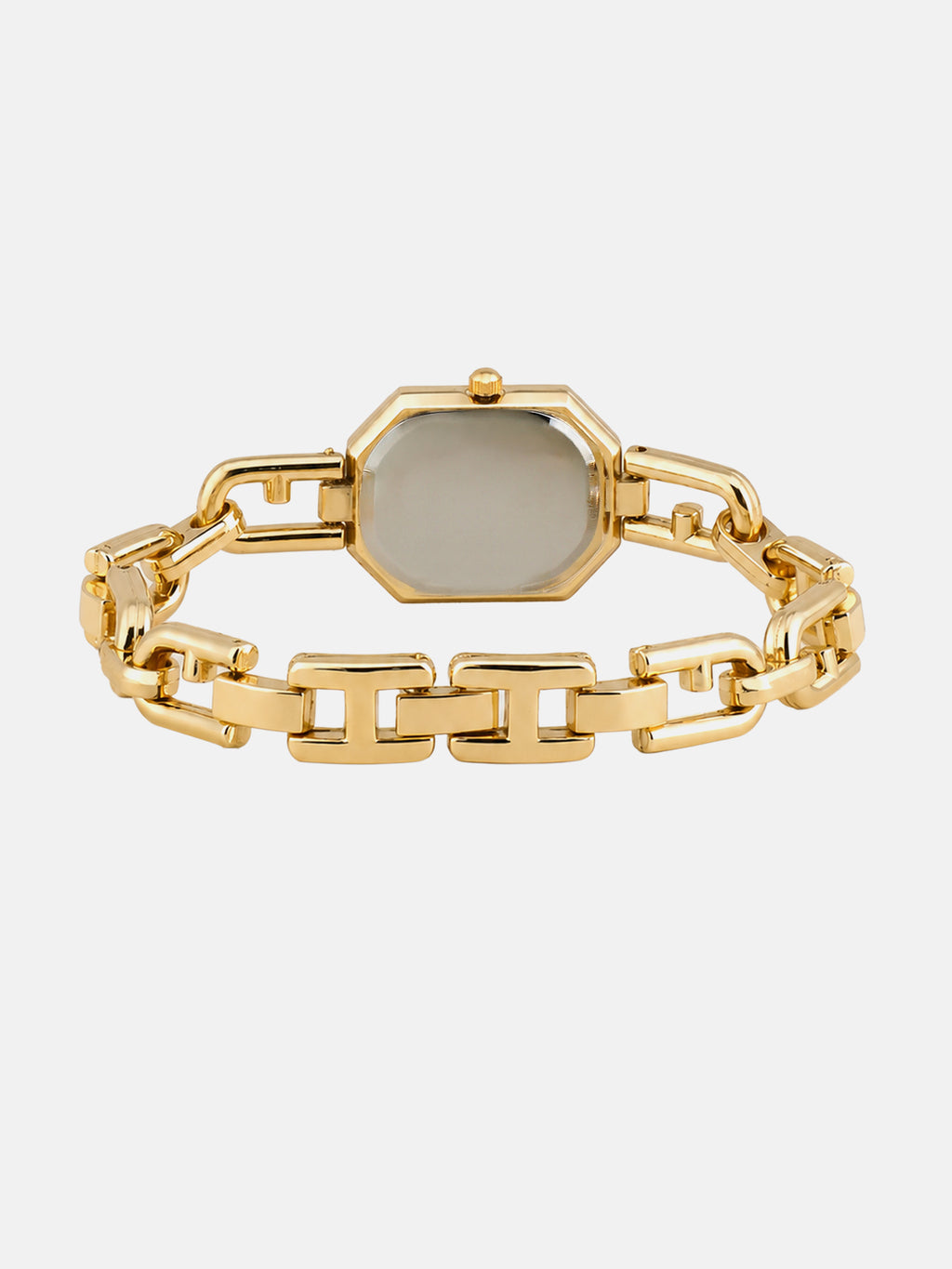 The Belle Rectangle Watch - Gold