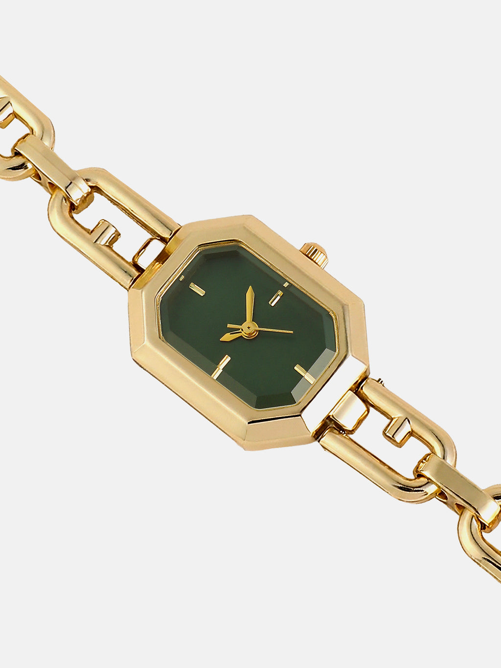 The Belle Rectangle Watch - Gold