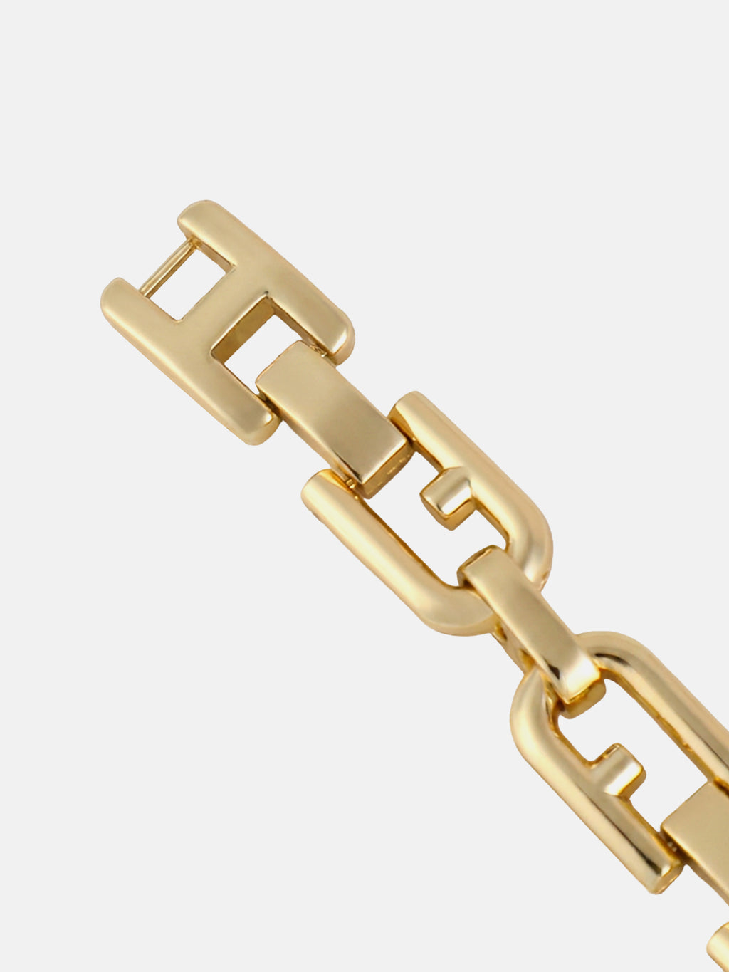The Belle Rectangle Watch - Gold