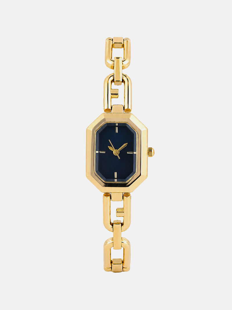 The Belle Rectangle Watch - Gold