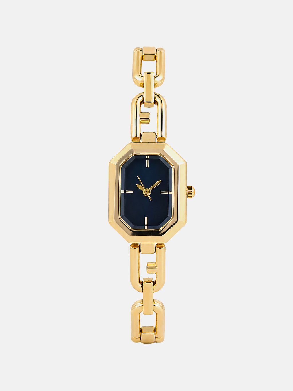 The Belle Rectangle Watch - Gold