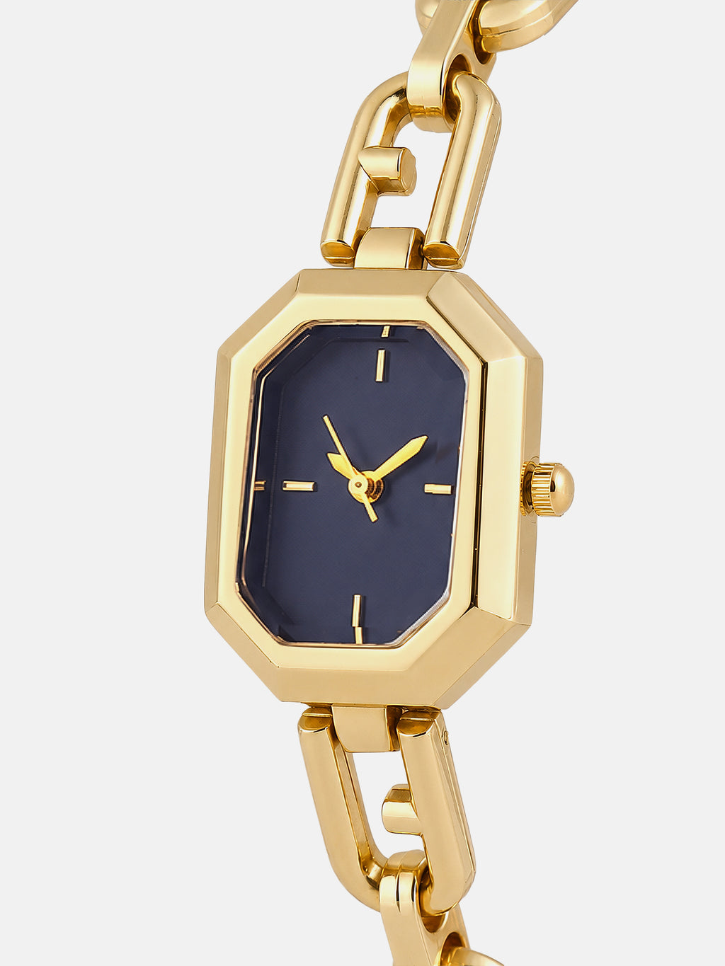 The Belle Rectangle Watch - Gold