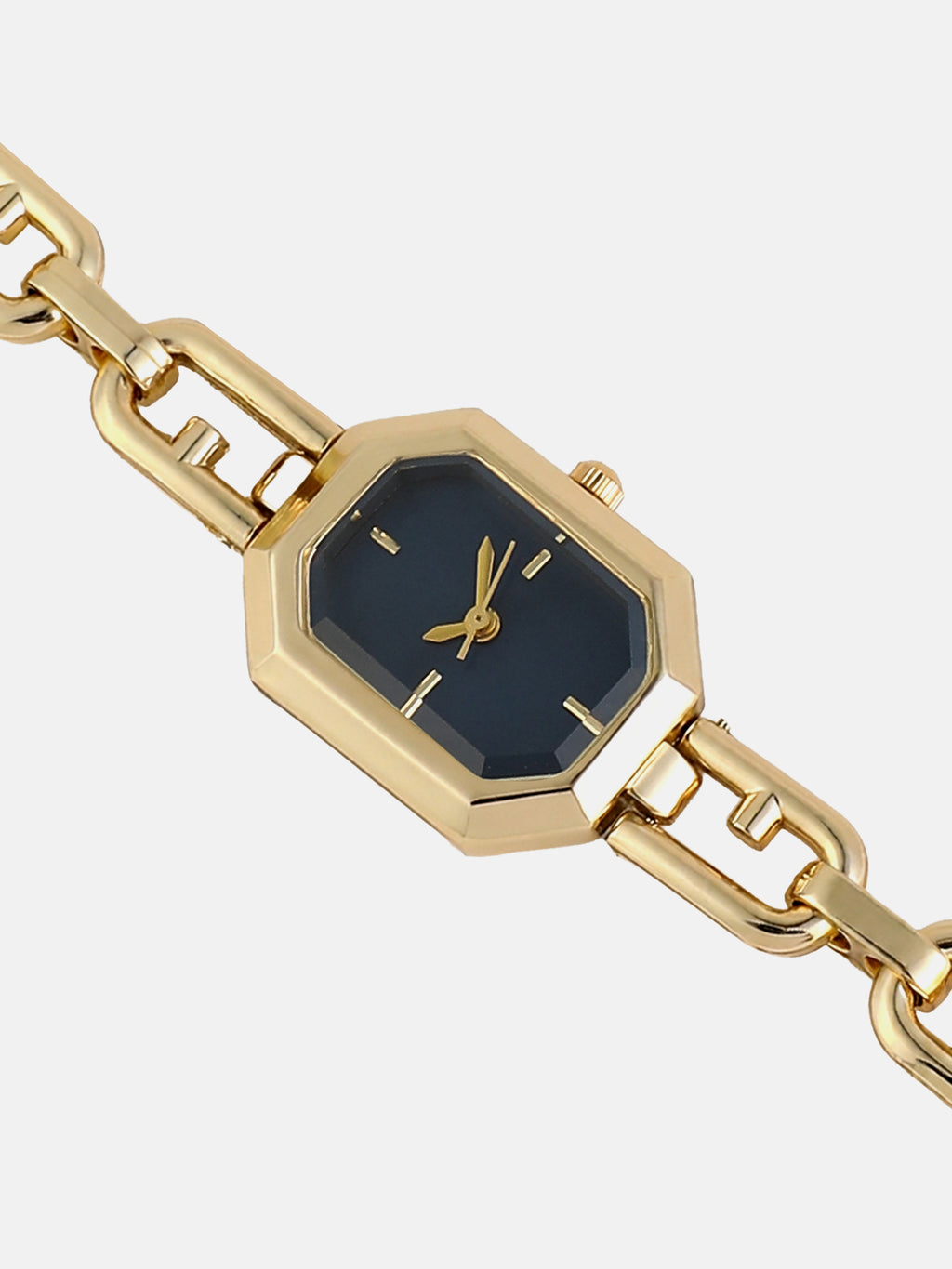 The Belle Rectangle Watch - Gold
