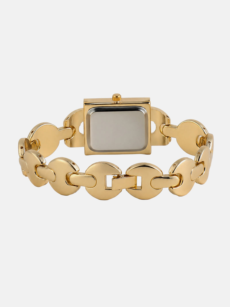 The Victoria Rectangle Watch - Gold