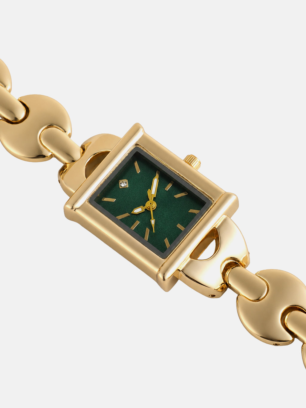The Victoria Rectangle Watch - Gold