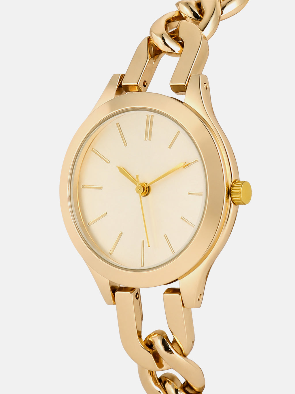 The Pearl Chain Watch - Gold