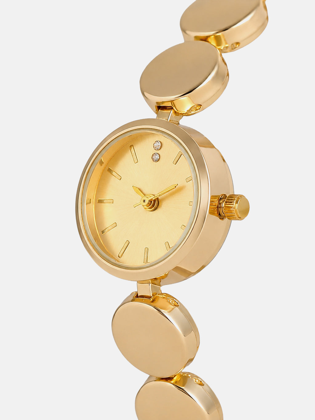 The Midnight Chain Watch - Gold