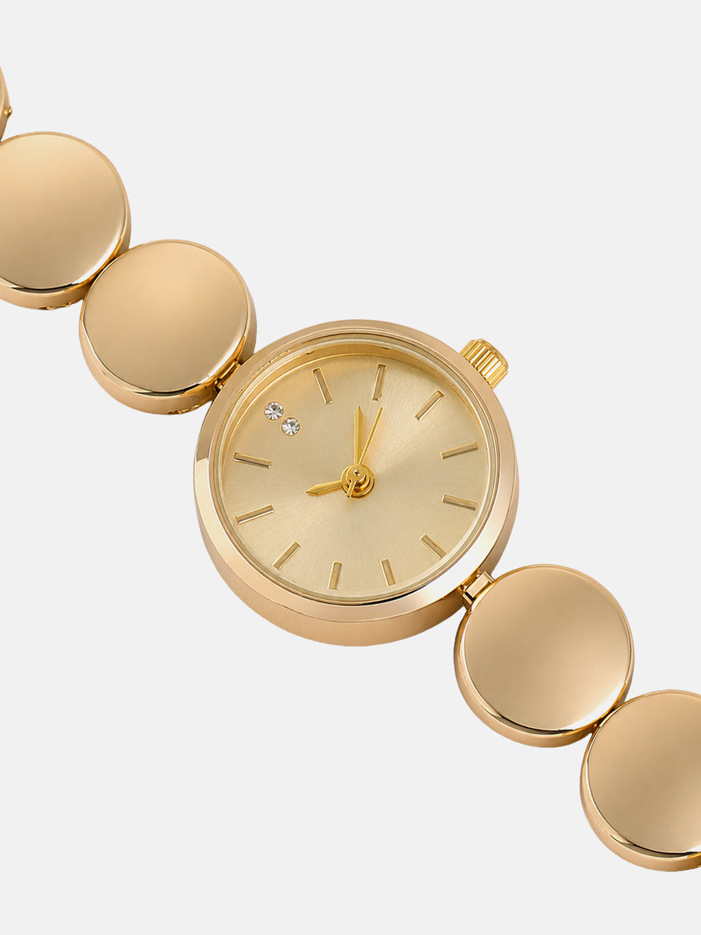 The Midnight Chain Watch - Gold