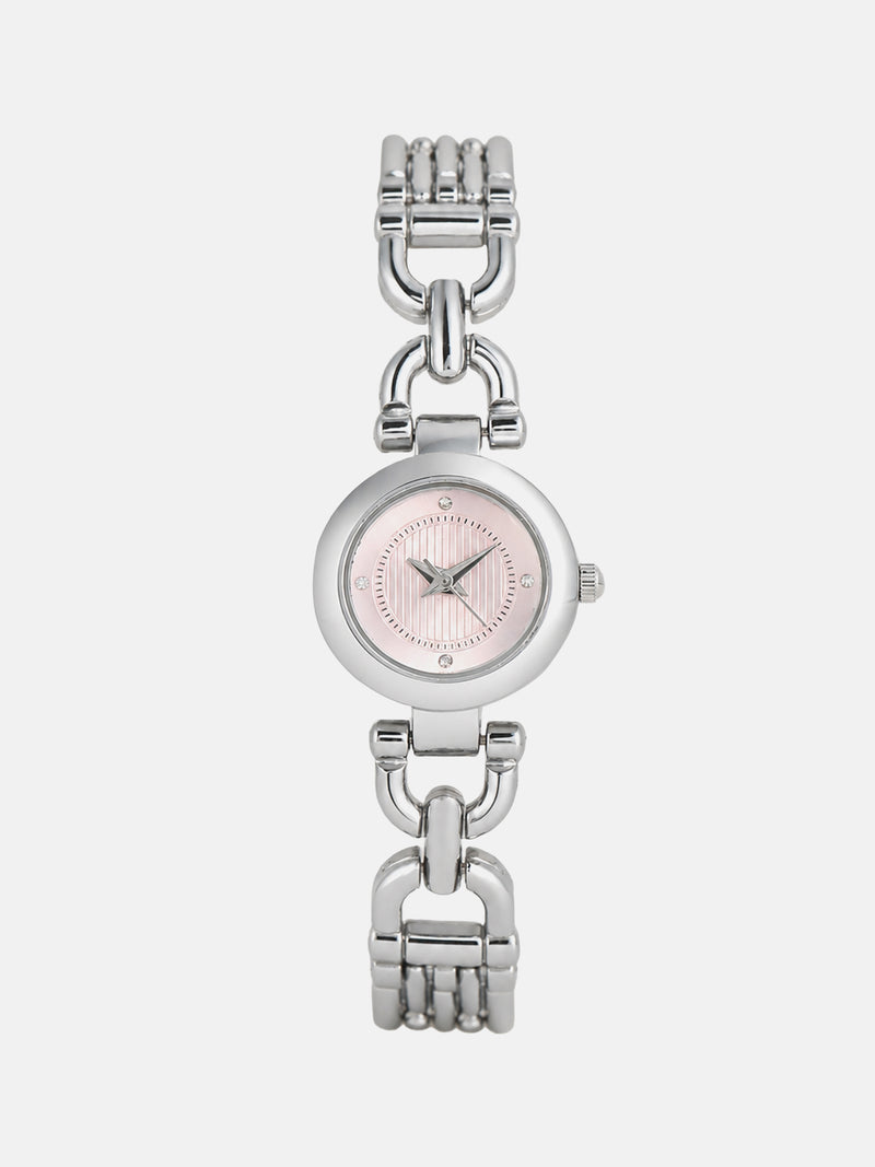 The Champagne Luxe Watch - Silver