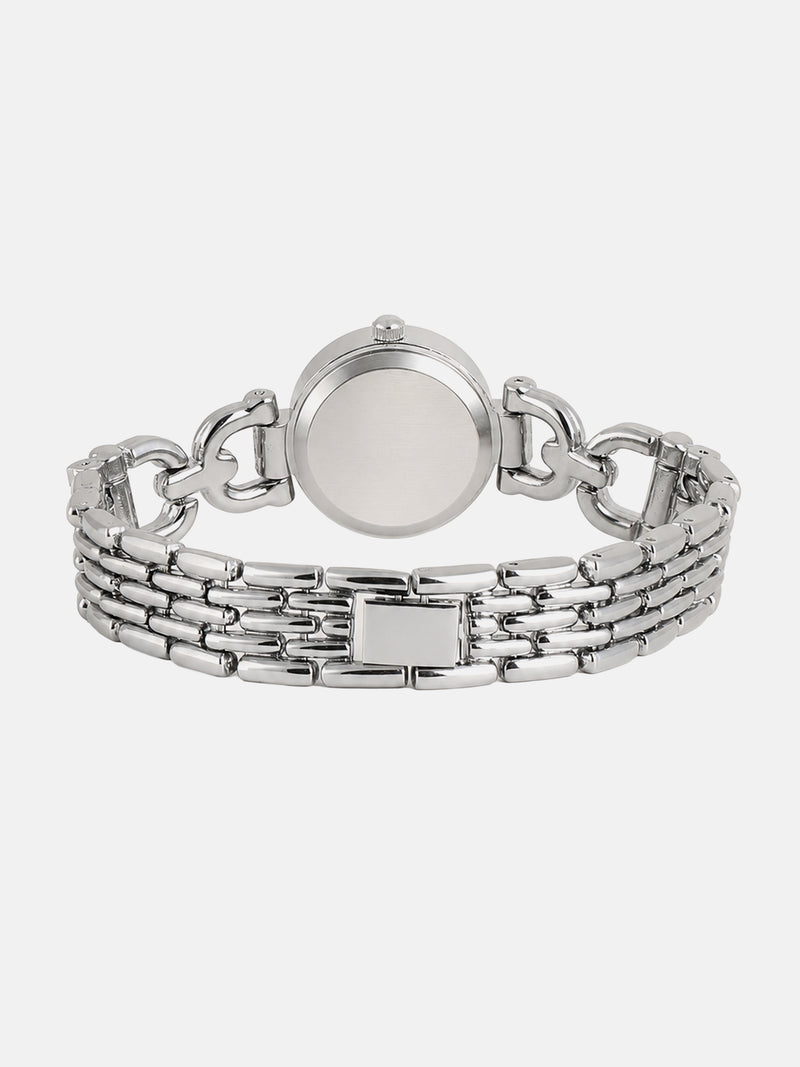 The Champagne Luxe Watch - Silver