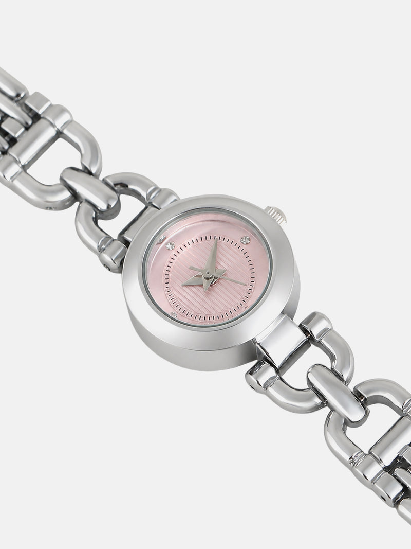 The Champagne Luxe Watch - Silver
