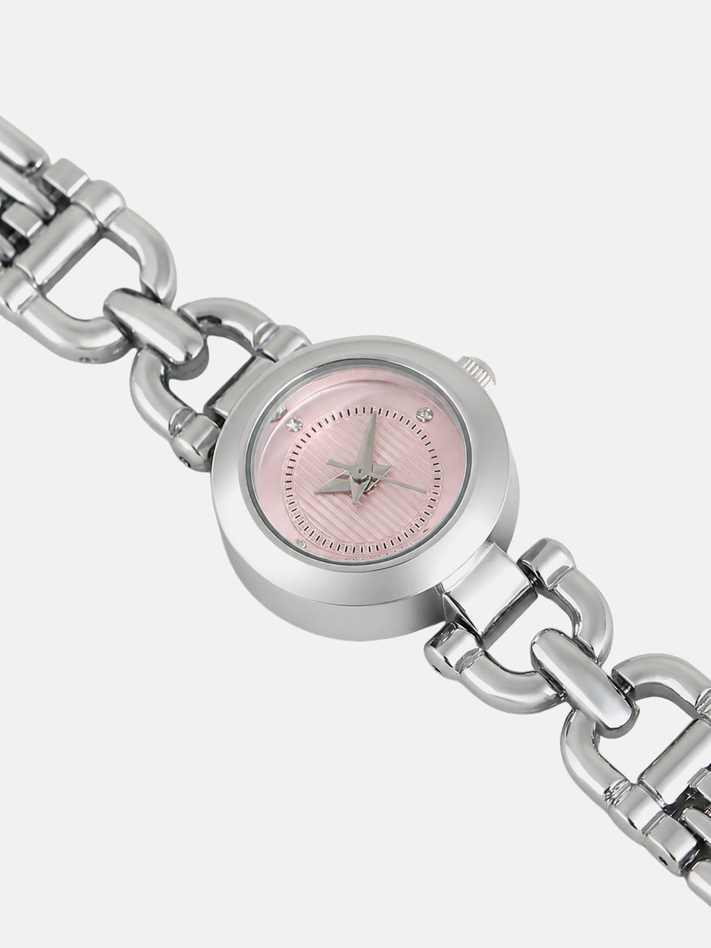 The Champagne Luxe Watch - Silver