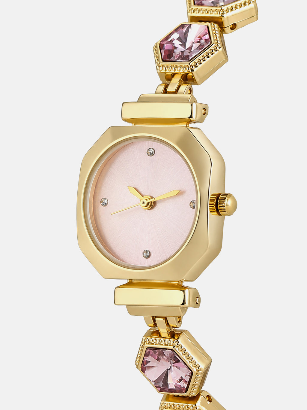 The Champagne Luxe Watch - Gold