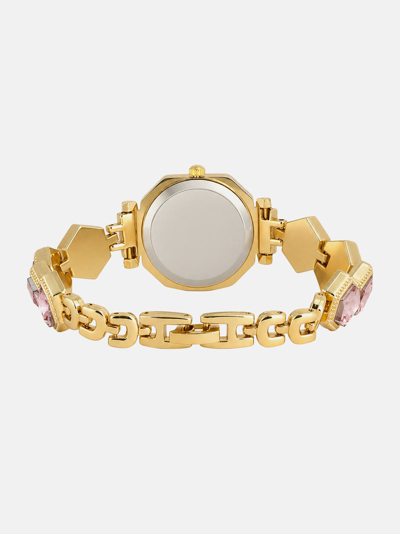 The Champagne Luxe Watch - Gold