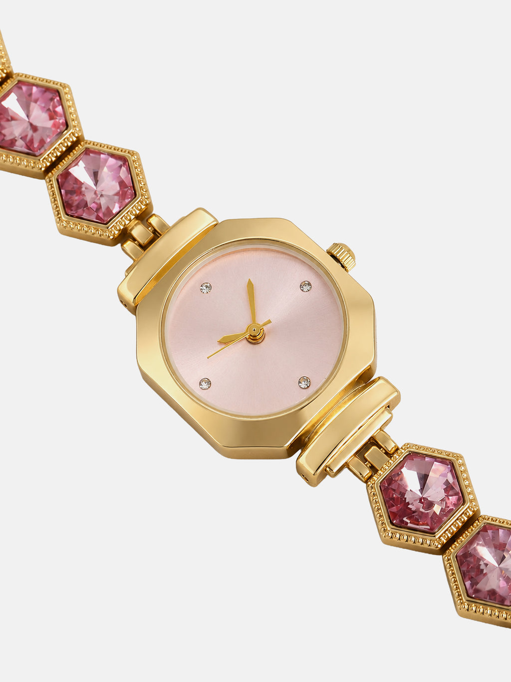 The Champagne Luxe Watch - Gold