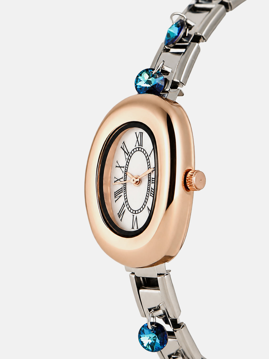 The Diamond Glow Watch - Silver