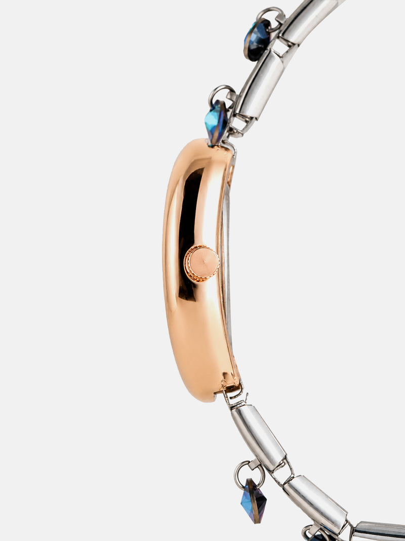 The Diamond Glow Watch - Silver