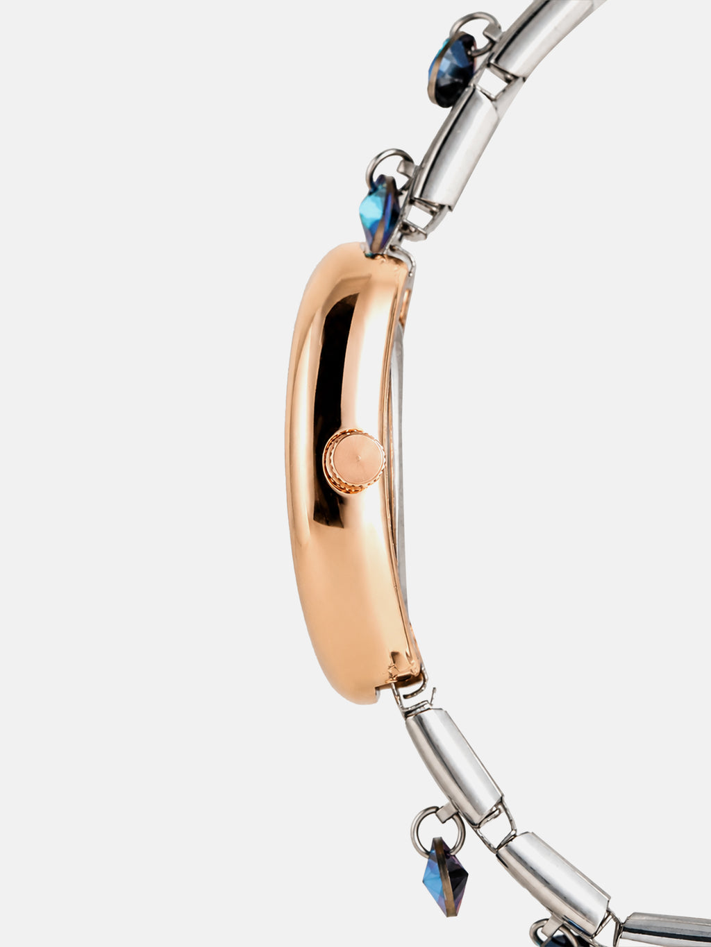 The Diamond Glow Watch - Silver
