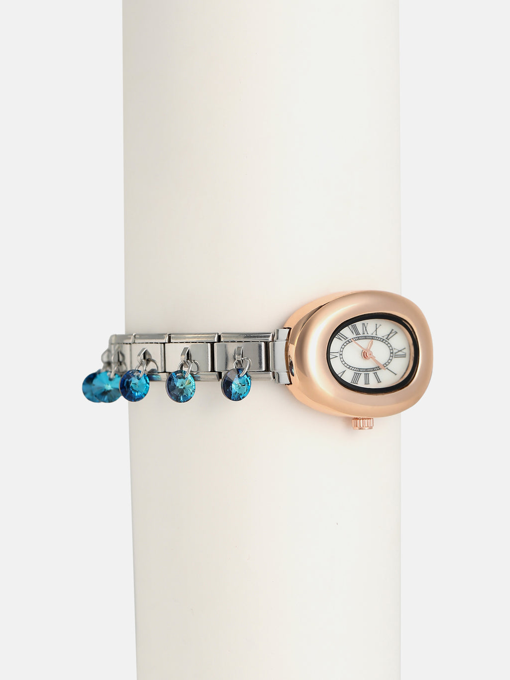 The Diamond Glow Watch - Silver