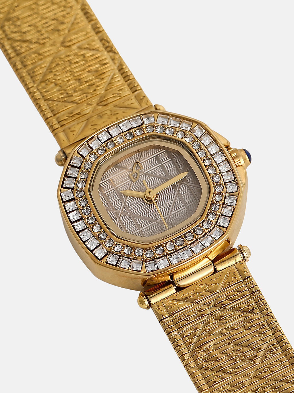 The Rose Crystal Watch - Blush Rose