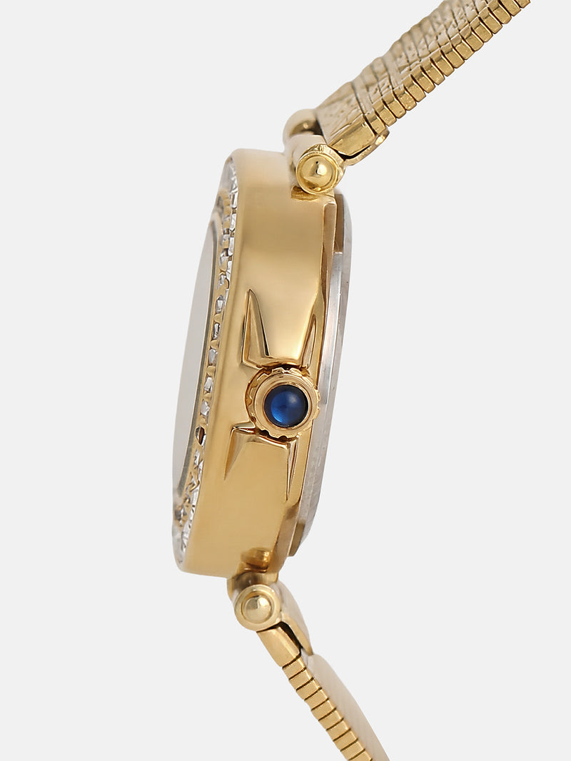 The Emerald Crystal Watch - Royal Gold