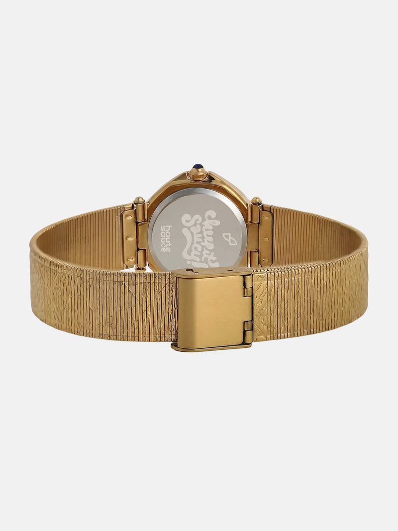 The Emerald Crystal Watch - Royal Gold