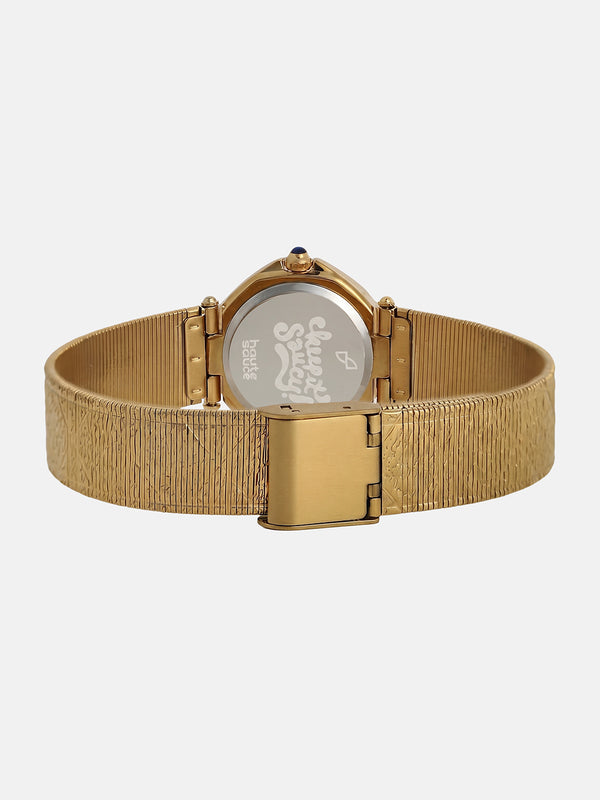The Emerald Crystal Watch - Royal Gold