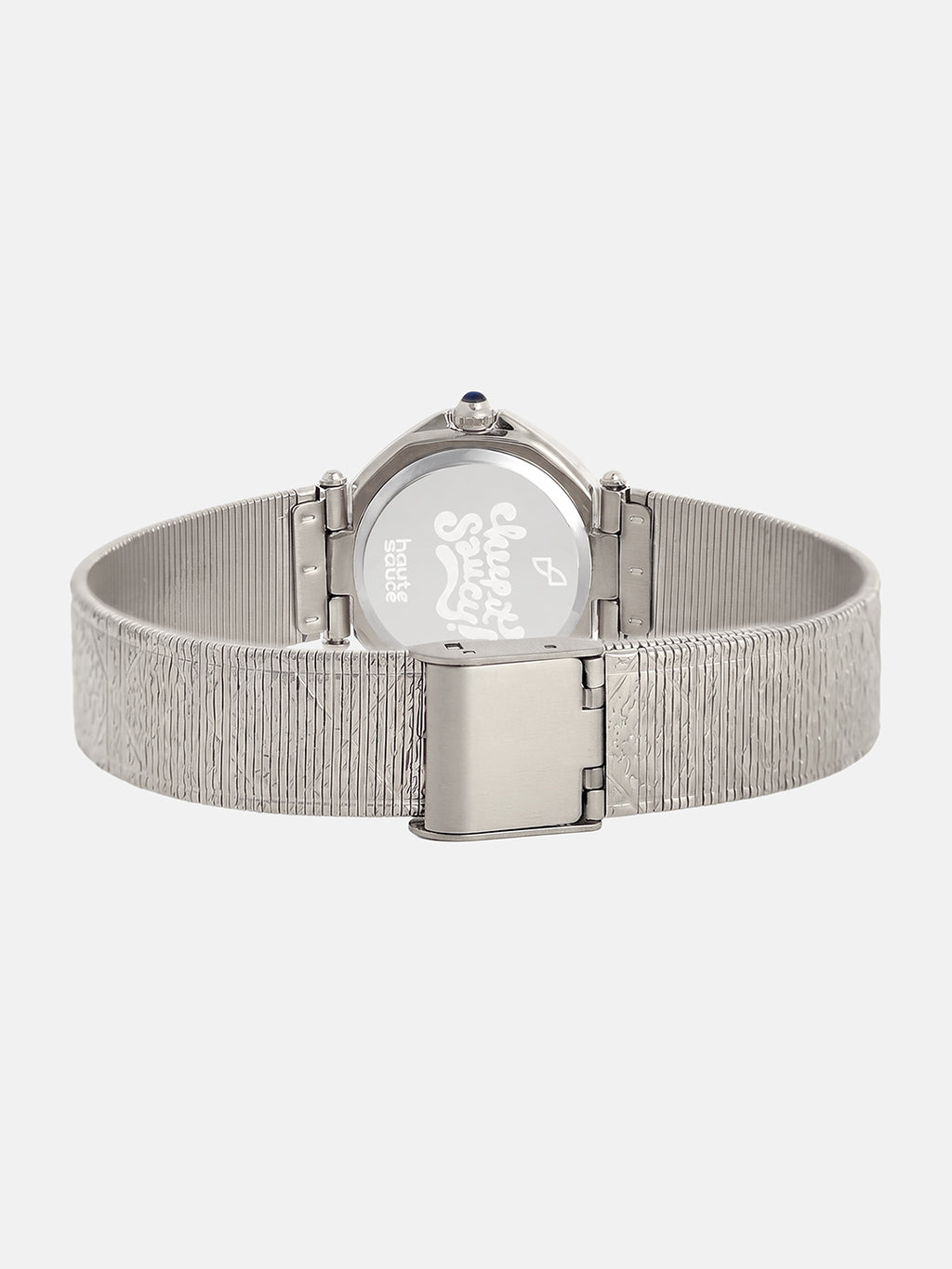The Emerald Crystal Watch - Silver