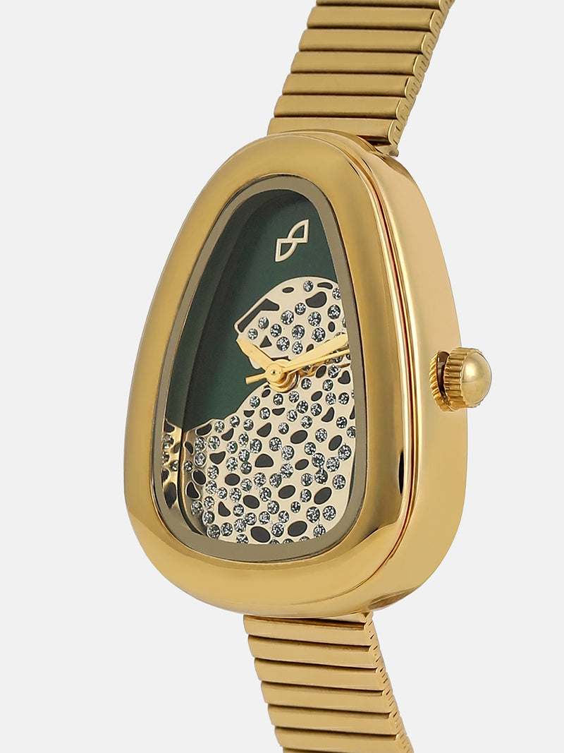The Ivory Teardrop Watch - Rose Gold