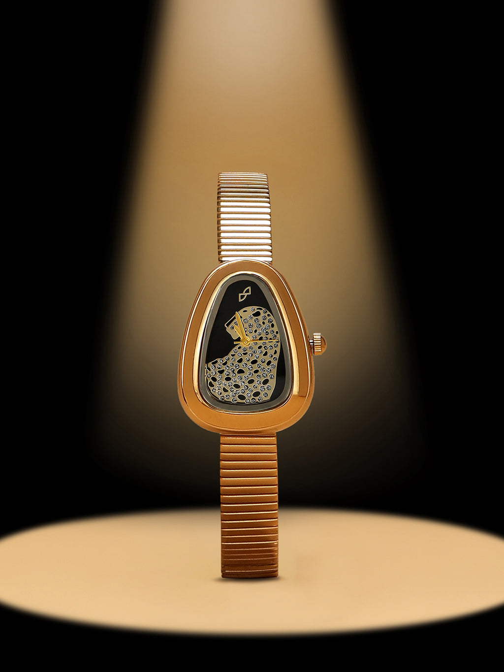 The Ivory Teardrop Watch - Rose Gold