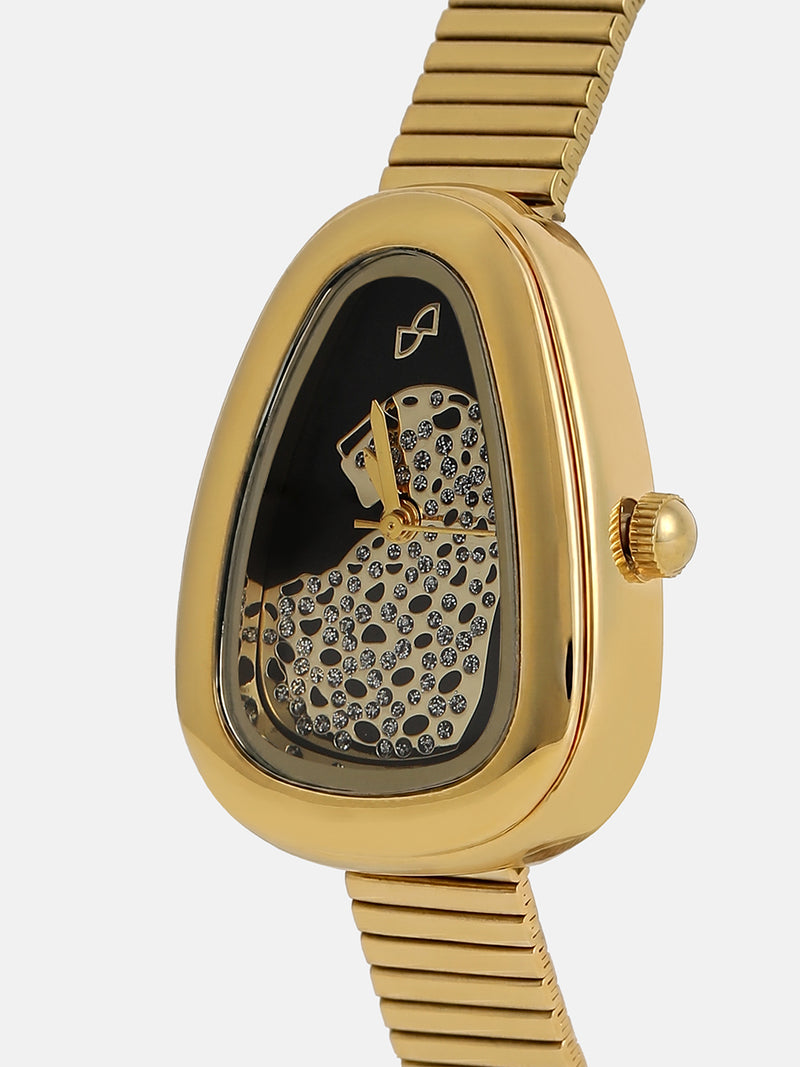 The Ivory Teardrop Watch - Rose Gold