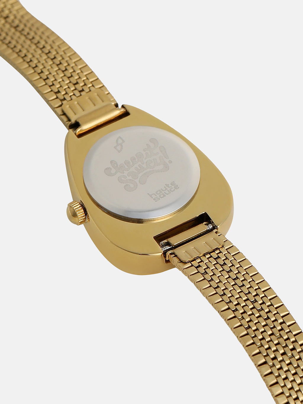 The Ivory Teardrop Watch - Rose Gold