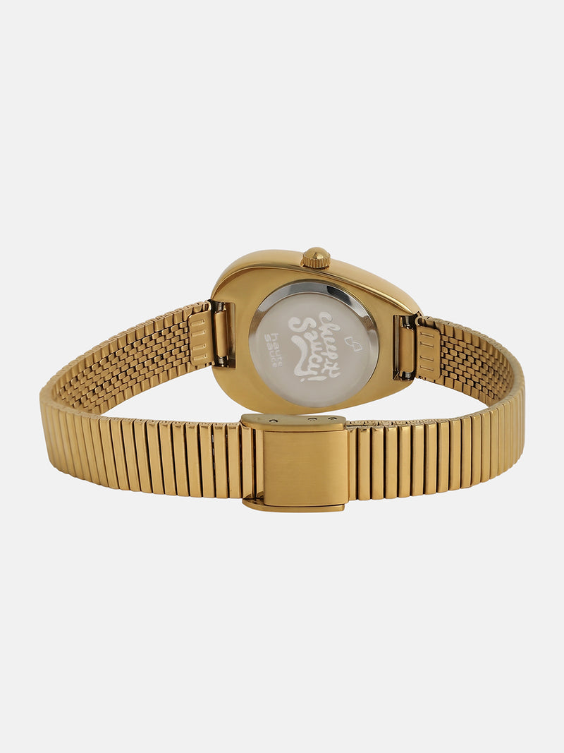 The Ivory Teardrop Watch - Rose Gold