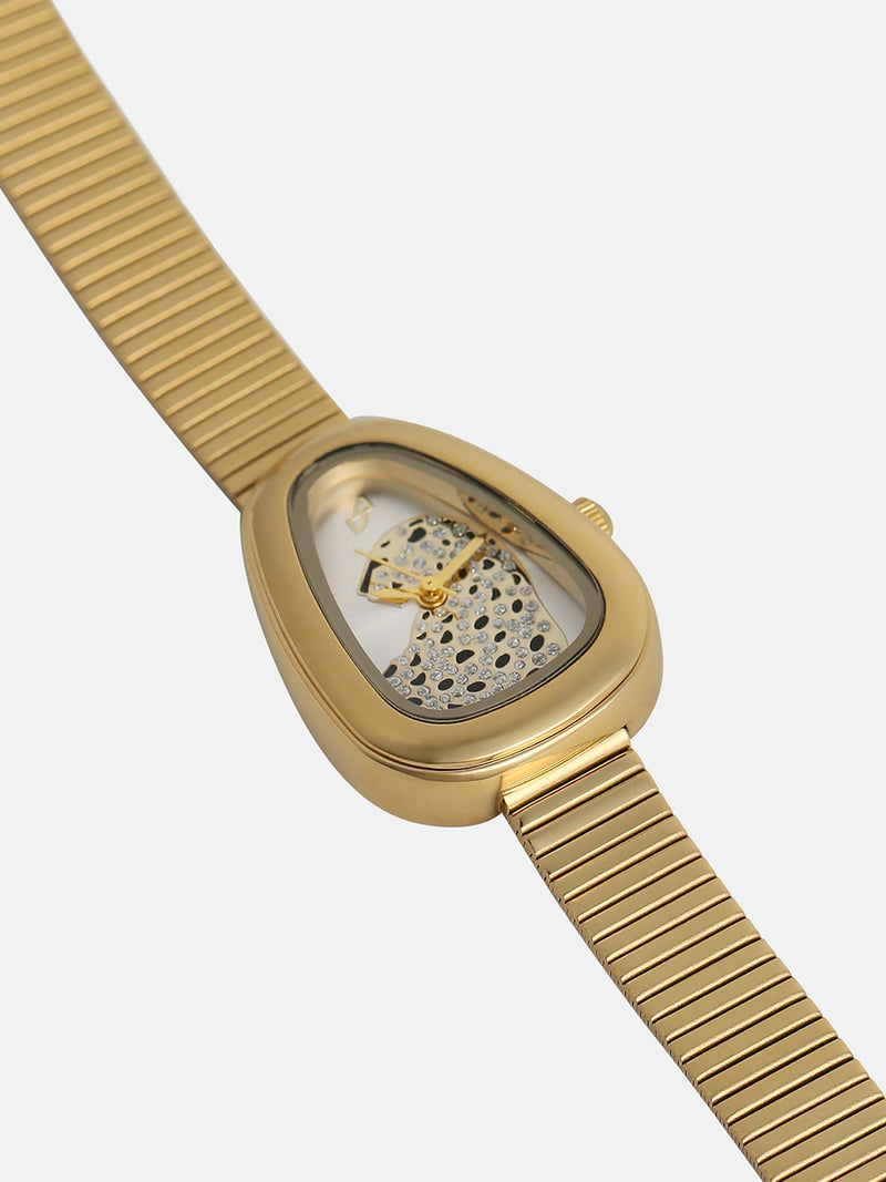 The Ivory Teardrop Watch - Rose Gold