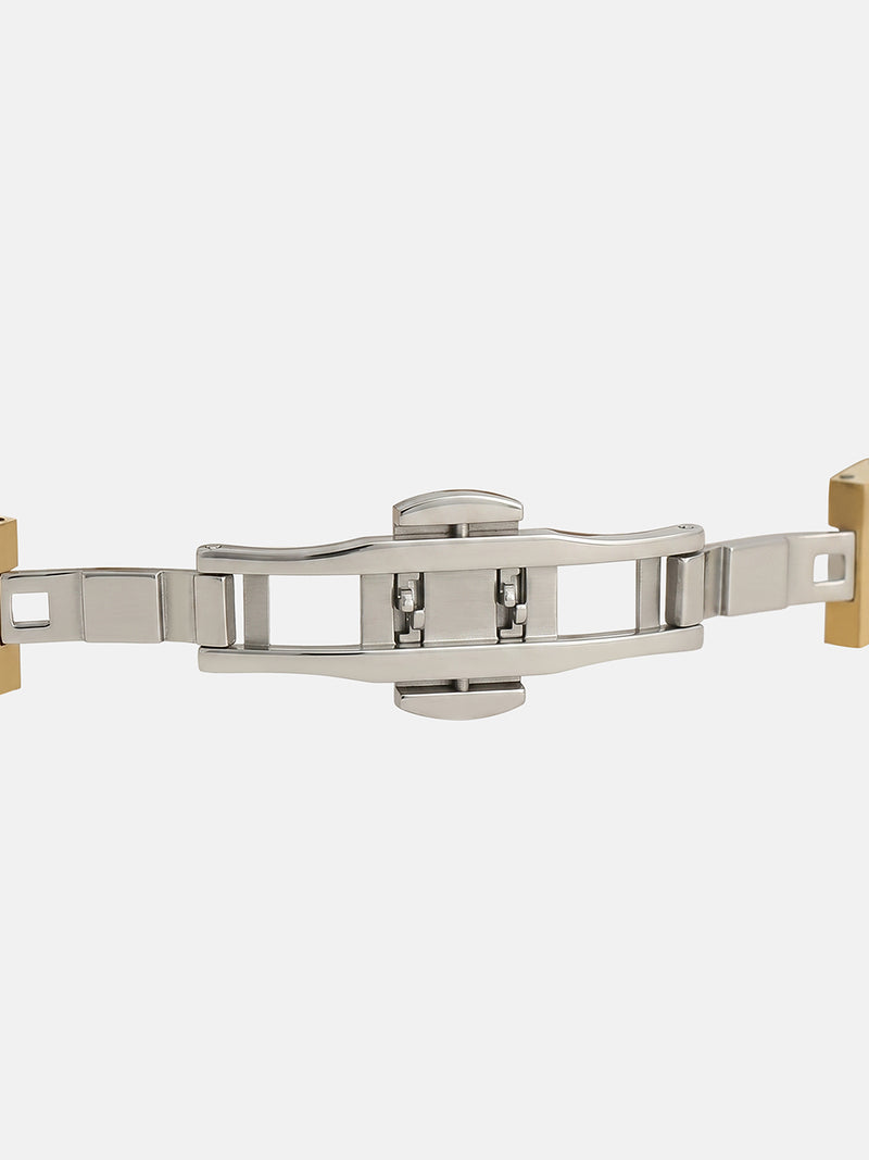 The Ruby Square Watch - Antique Gold
