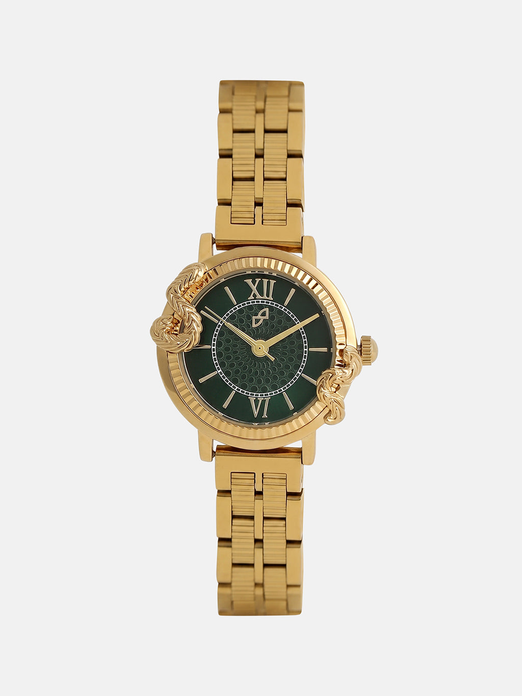 The Crystal Royale Watch - Gold Silver