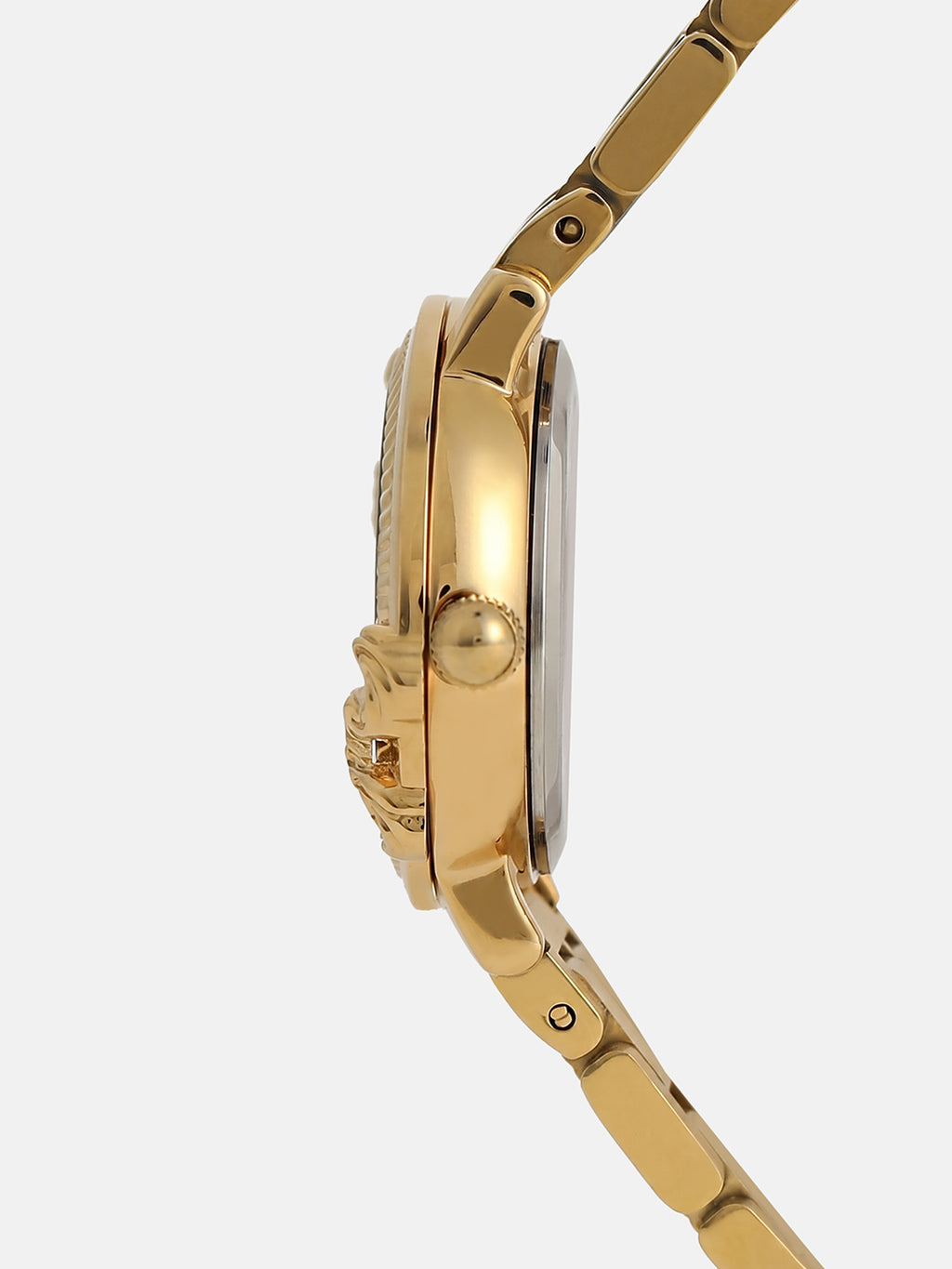 The Crystal Royale Watch - Gold Silver