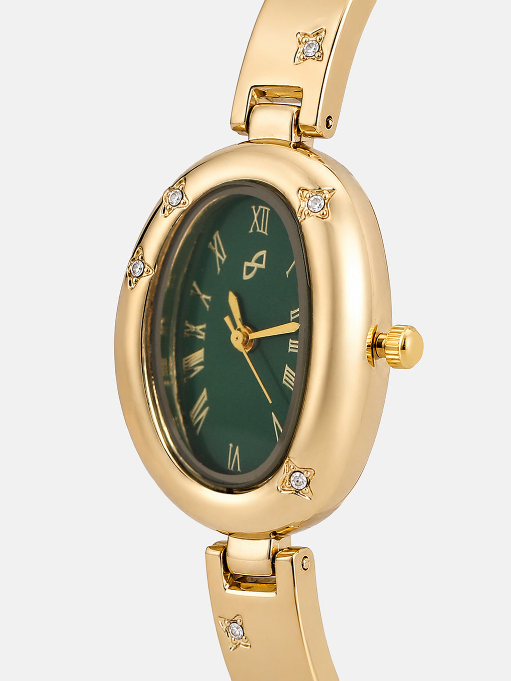 The Noir Halo Watch - Rose Gold