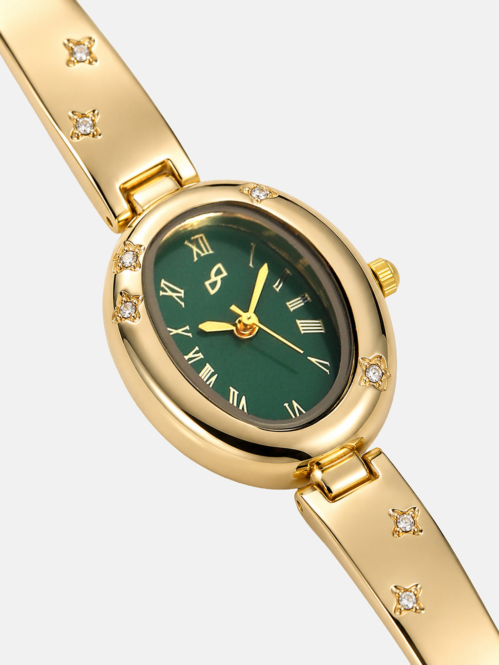 The Noir Halo Watch - Rose Gold
