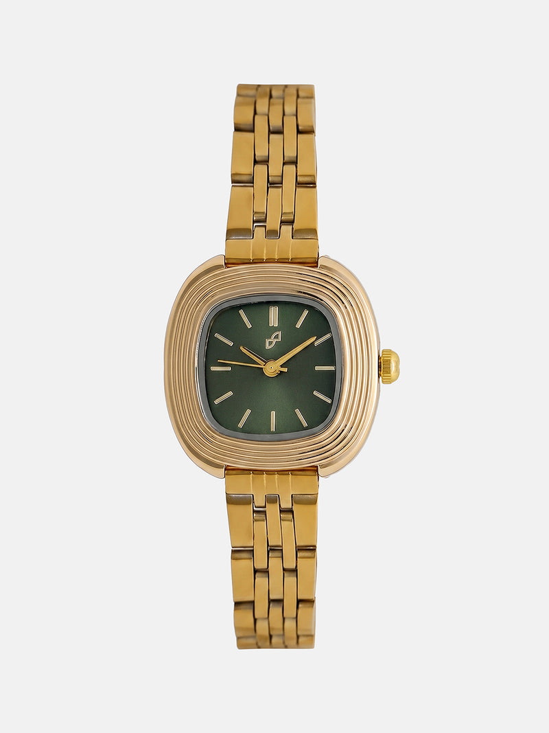 The Emerald Heritage Watch - Gold